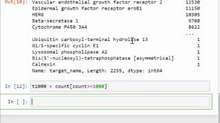 Dask dataframe | CHEMBL dataset manipulation