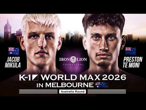 Jacob Mikula vs. Preston Te Moni — K-1 World Max-70kg Tournament In Melbourne Apr.18,2026