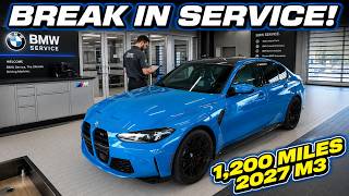 Breaking In My 2027 BMW M3: The Service You Can't Skip