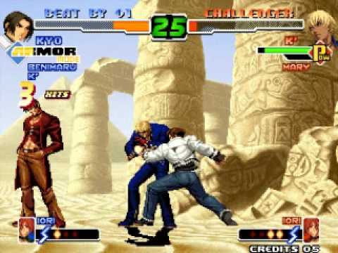 kof2000 GGPO Match 04 last black metal soundtrack