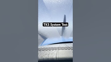 TKS system test. #learntofly #studentpilot #flighttraining #privatepilot #aviation