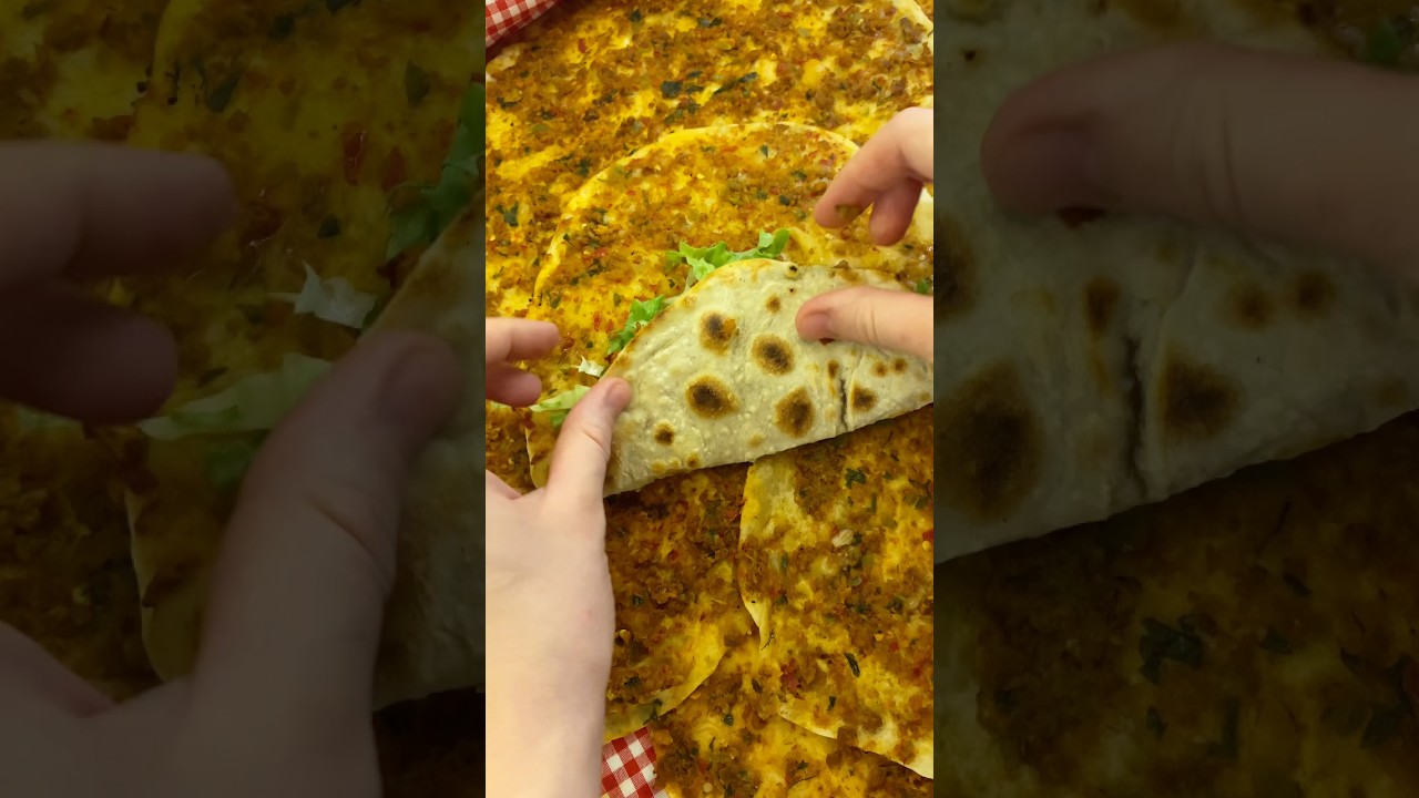 Çıtır mı çıtır lahmacun yapıyoruz #lahmacun #akşamyemeği #food #pratikyemektarifleri #asmr #keşfet