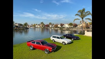 Three Chevy V8 Vega Walk Around