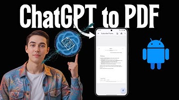 Hoe u een volledig ChatGPT-gesprek naar een PDF-bestand op uw telefoon kunt converteren - Volledi...