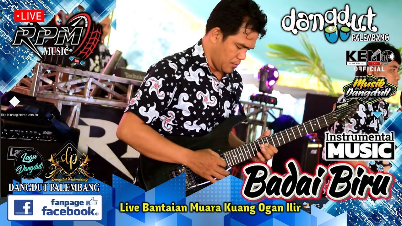 🔴🎸 Rpm Music Entertainment ❗ Instrument Music - Badai Biru ❗ Live Bantaian Muara Kuang