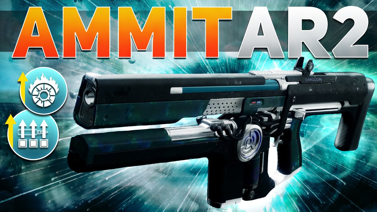 My favorite auto rifle this season ammit ar2 perfected god roll