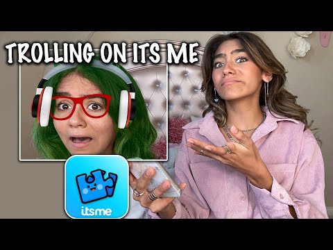 TROLLING people on ITS ME app | Mercedes and Evangeline Lomelino