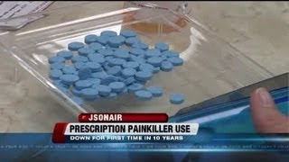 Narcotic painkillers are declining, but are still significantly higher than 10 years ago