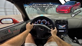 LOUD 550HP Cammed C6 Corvette Grand Sport Tunnel Run POV [4K] - RAW LS3 SOUND!