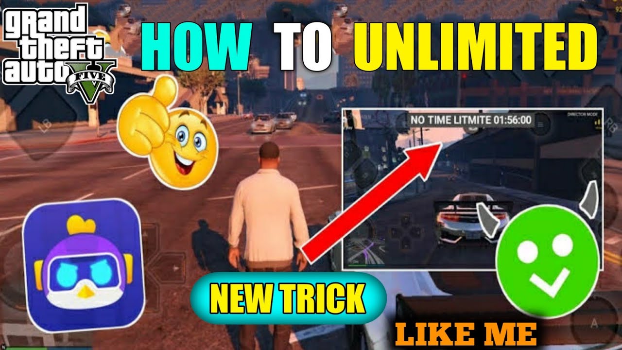 Play GTA 5 Unlimited Time In Chikii Emulator 