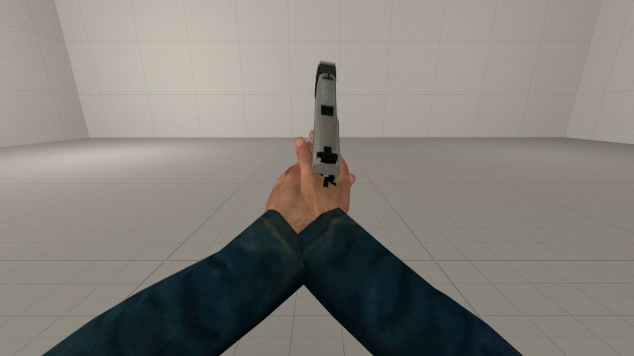 [SFM] HL2 Animation Test Shooting Pistol First Person - YouTube