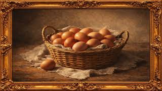 Quiet Morning Eggs — 3 Hours Soft Piano Kitchen Still Life | TV Frame Art screenshot 3