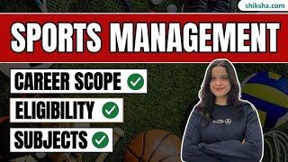 What is Sports Management? | Full Course Guide, Salary & Career Scope 2026 #sportsmanagement