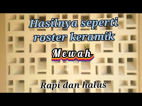 CARA MENGECAT ROSTER BETON - YouTube