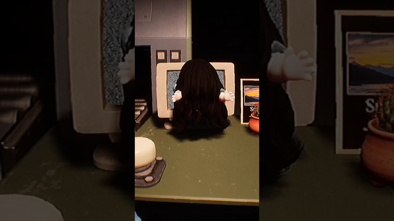 The Ring Easter Egg! #shorts #dollmare