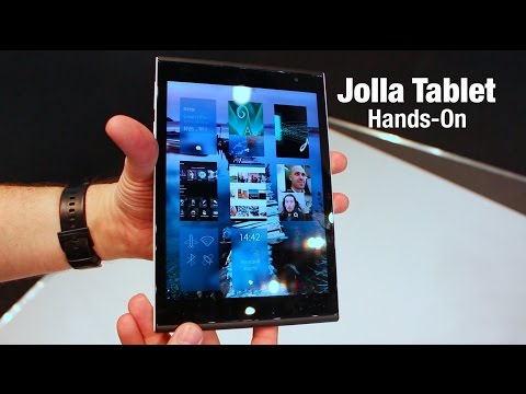 Best Small Tablet at MWC 2015? Jolla Tablet hands-on