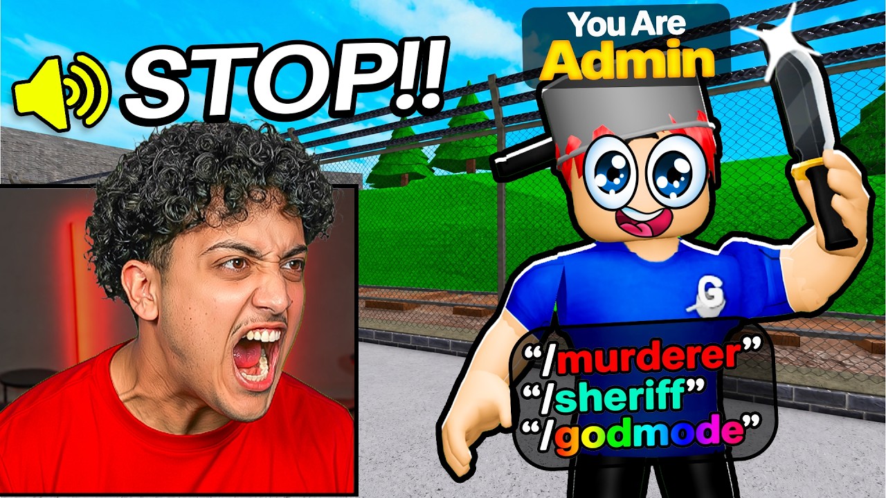 Trolling TOXIC STREAMER With ADMIN COMMANDS Until He RAGE QUITS!