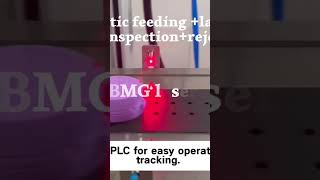 Automatic feeding of bottle cap Code printing detection and elimination equipment #machine