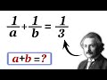 Nice Math Olympiad Algebra Question || How to solve?