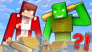 JJ and Mikey Became GIANT TUNG TUNG SAHUR - Maizen Minecraft Animation
