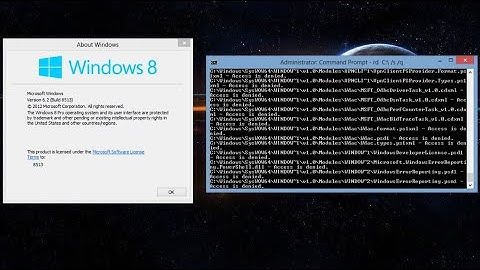 Destroying Windows 8 Build 8513!