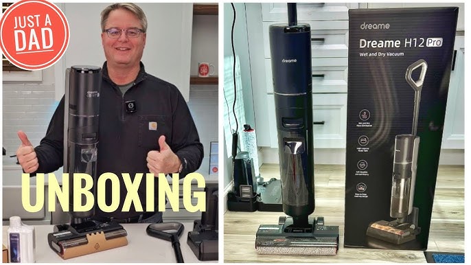 Unboxing The Dreame H12 Pro Plus Wet And Dry Vacuum Simple Function  Introduction 