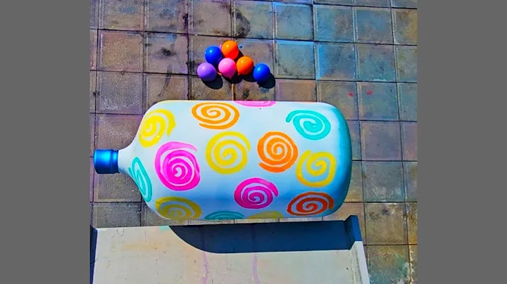 🎈Breaking Glass Bottles and Balloon drops🚨 - Crushing Crunchy & Soft Things🌈💥🔥