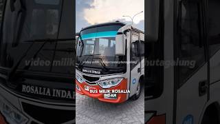 ROSALIA BEAUTIFUL FIRST BUS!!! #shorts #rosaliaindah #mediumbus #busmania #adiputro #jetbus5 #jetbus screenshot 4