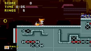 Freckleslam Plays Tails In Sonic The Hedgehog 1 Scrap Brain Zone