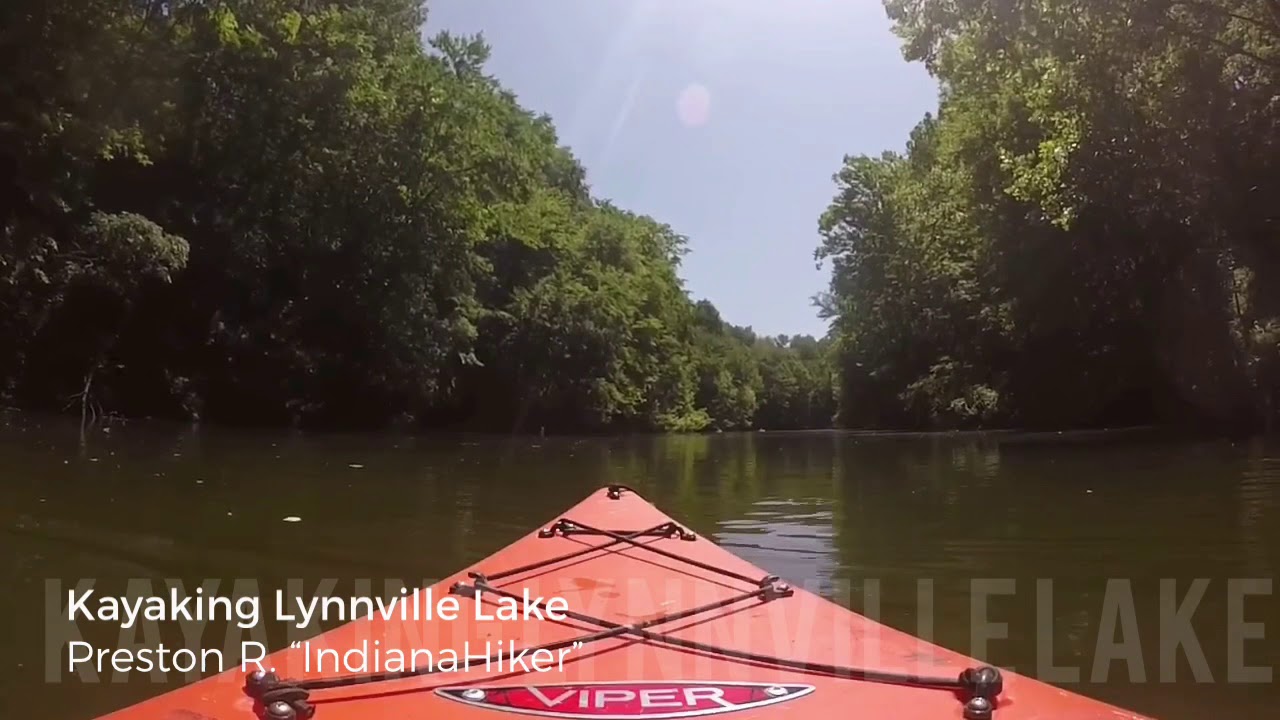 Indiana Kayaking Adventure, Lynnville Lake Indiana YouTube