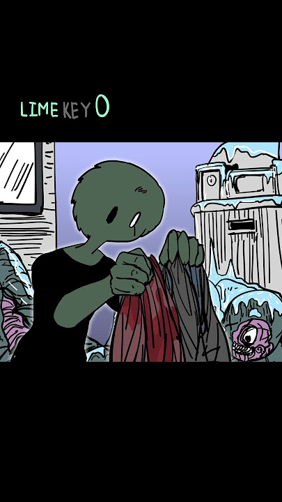 46. What would ZOMBIES  do if they got cold? 🥰🥰😢😢#odderic #animation #anime