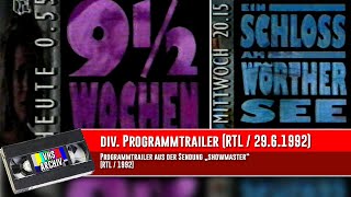 Rtl - Programm-Trailer 29.6.1992