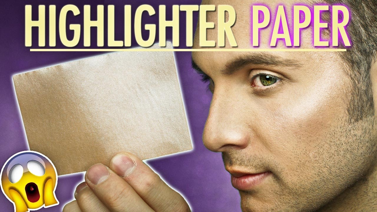 HIGHLIGHTER PAPER WTF PopLuxe YouTube highlighter-paper-wtf-popluxe-youtube