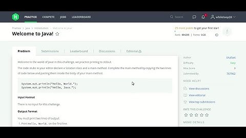 Welcome to Java! Hacker rank solution