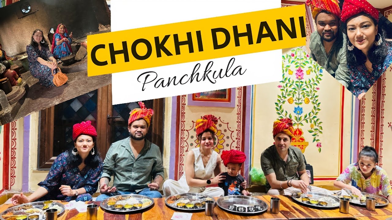 Chokhi Dhani | Panchkula | Explore With Chandni #chokhidhani 