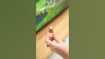 The Cutest Totoro Keycap ✨#ghibli  #keycaps #totoro