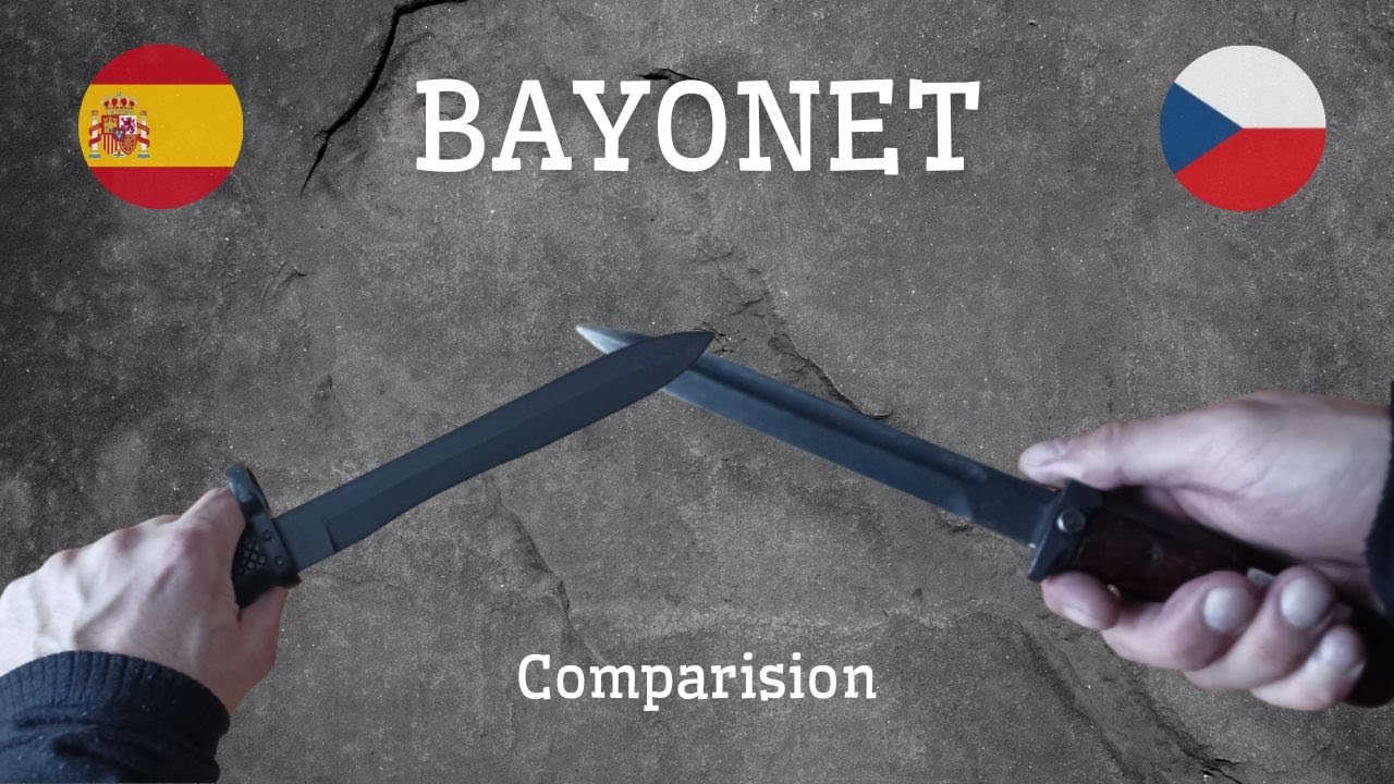 Battle of the Bayonets: 🇪🇸 Spanish vs Czech 🇨🇿 Machine Gun Bayonet Comparison