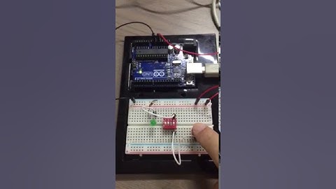 2 push button and 1 led circuit