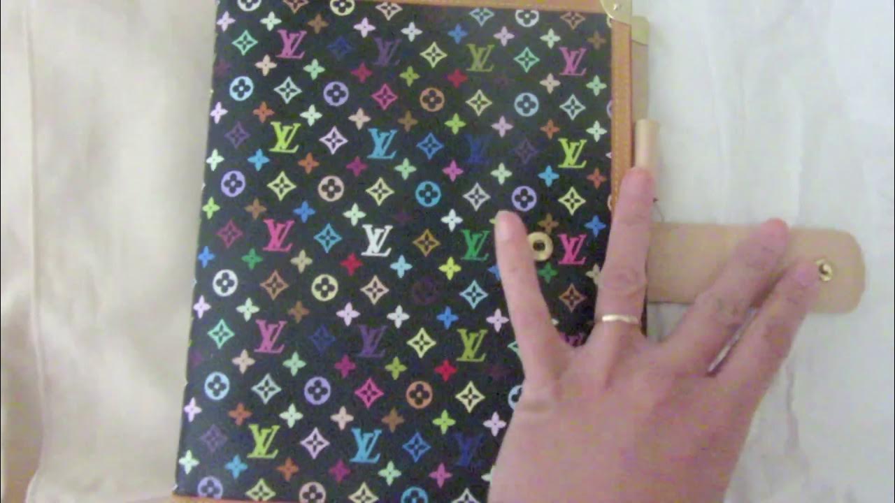 vuitton multicolor agenda pm