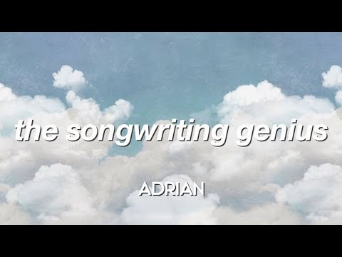 𝙩𝙝𝙚 𝙨𝙤𝙣𝙜𝙬𝙧𝙞𝙩𝙞𝙣𝙜 𝙜𝙚𝙣𝙞𝙪𝙨 Be The Greatest Songwriter Of This Generation Subliminals