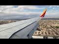 Windy & Rough LAS Landing – Southwest Airlines – Boeing 737-700 – N449WN – SCS Ep. 376
