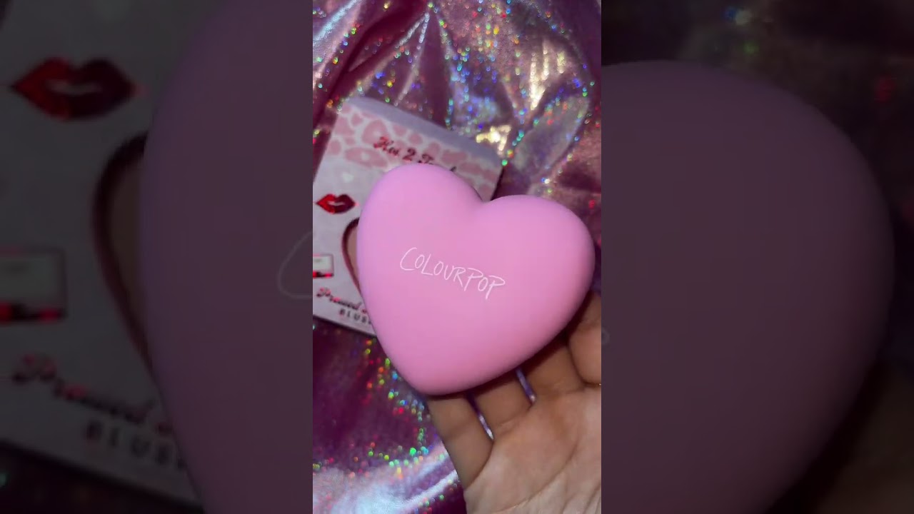 New Colourpop Heart Blushes are way too cute! 