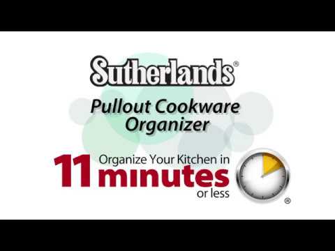 Organize Your Kitchen in 11 Minutes or Less: Pullout Cookware Organizer