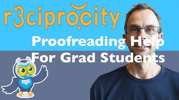 Proofreading Help For Graduate Students ( PhD Writing Software )