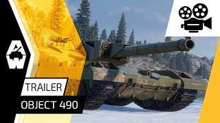 Armored Warfare - Object 490 Trailer