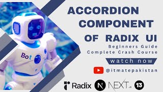 Accordion Component of Radix UI with Next JS | How to make Accordion | Next JS 13 Accordion Component of Radix UI with Next JS | How to make Accordion | Next JS 13