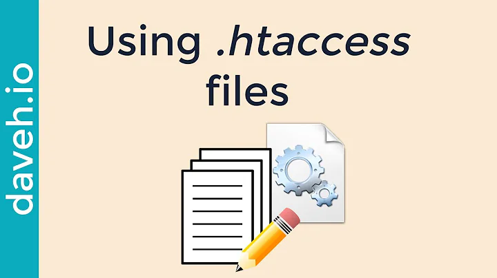 Using .htaccess files: common usage and an example