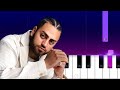 Ali Gatie - IDK (Piano Tutorial)