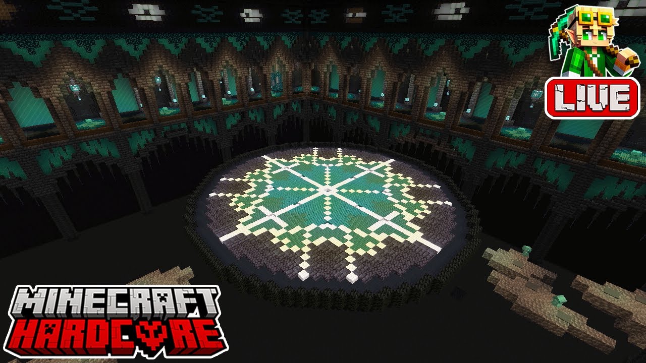 🔴 LIVE 🔴 Perfecting my Warden Arena in my 53,400 Day Hardcore Minecraft World