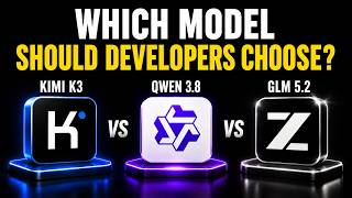 Kimi K3 vs Qwen 3.8 vs GLM 5.2: Which AI Model Should Developers Choose
